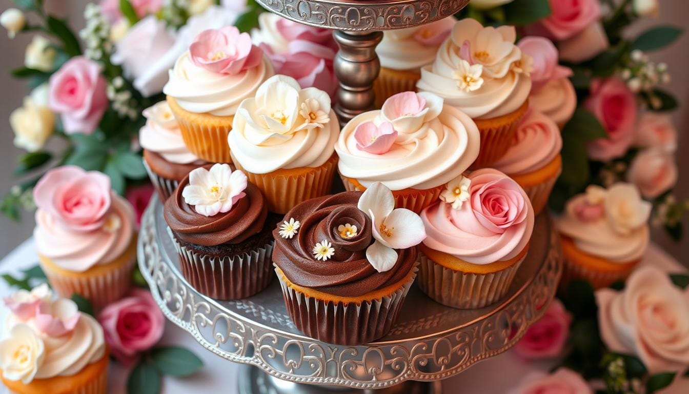 Delightful Cupcake Wedding Cake: A Sweet Celebration