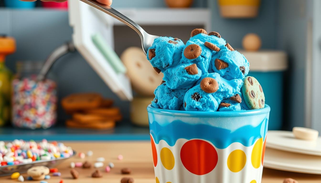 Cookie Monster Ice Cream: A Blue Delight!