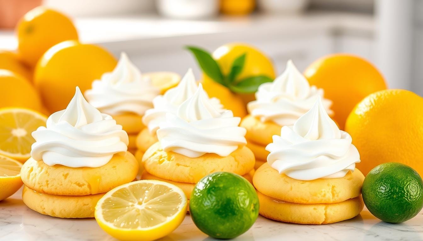 Zesty Lemon Cake Mix Cookies with Cool Whip