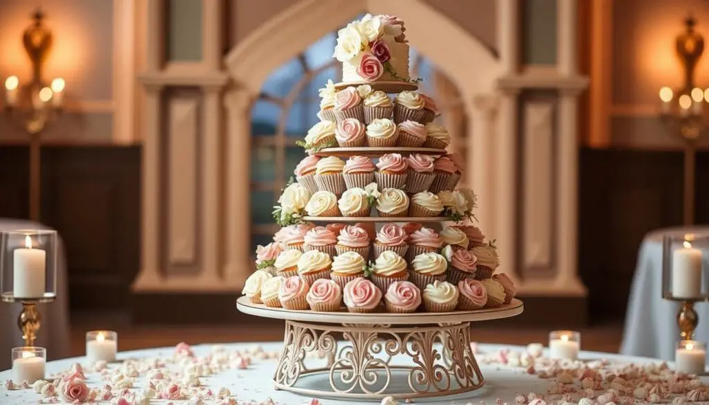 cupcake wedding cake
