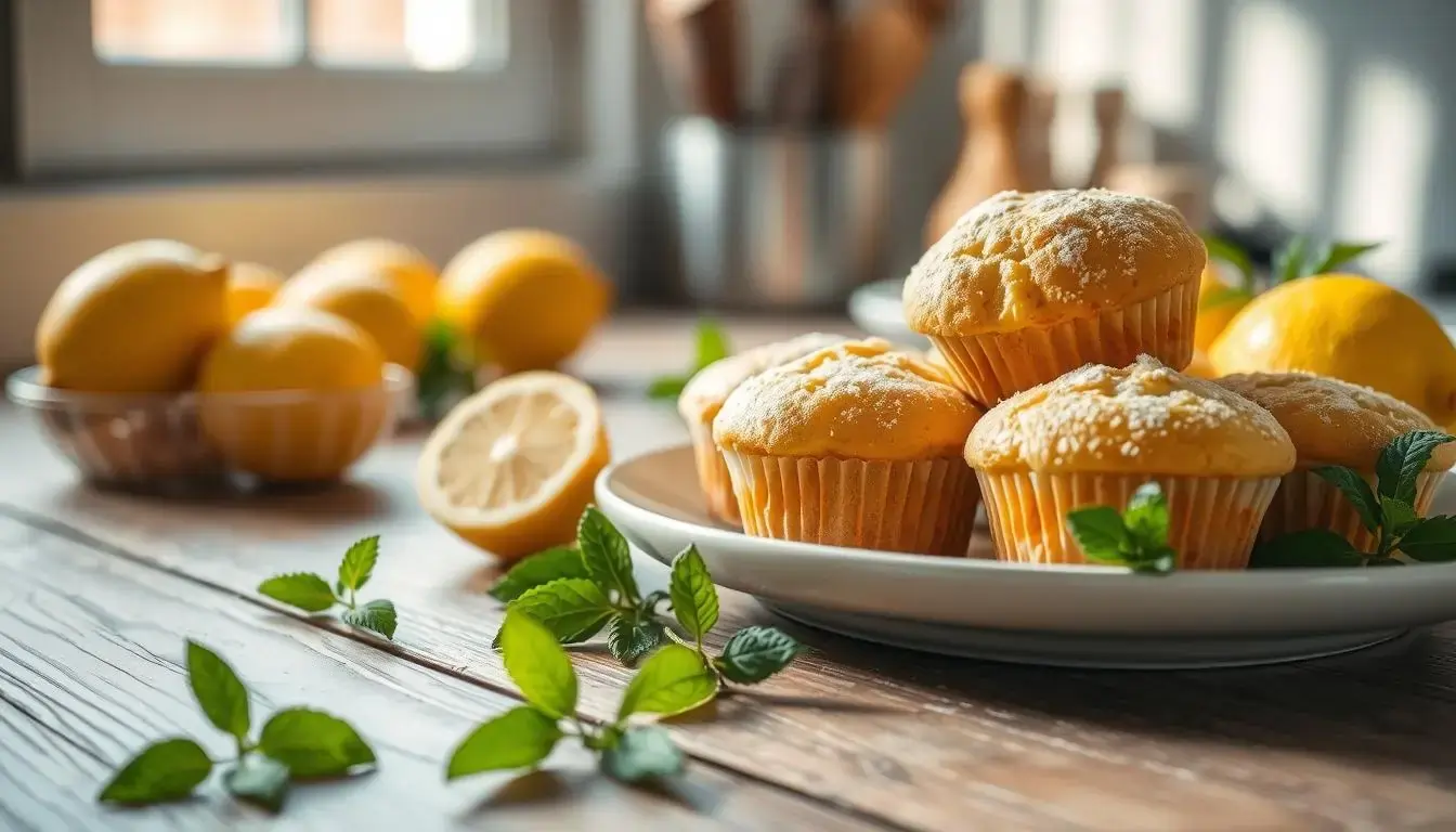 Lemon Muffins