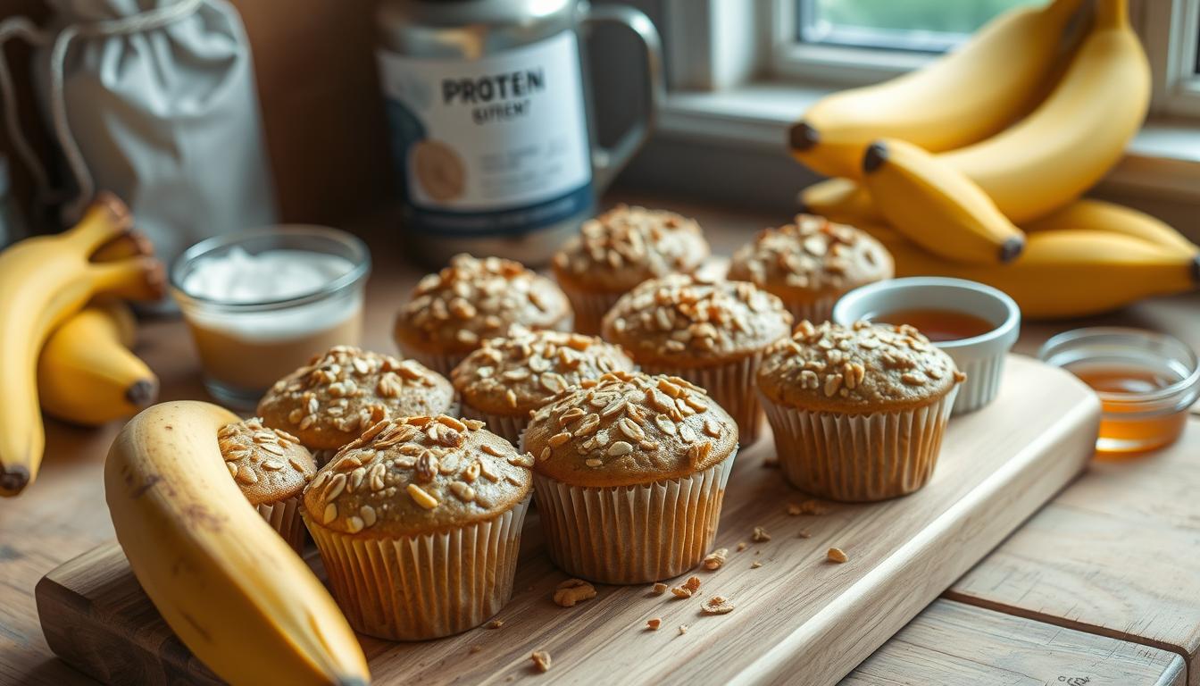 Protein-Packed Banana Muffins: Power for Your Morning!