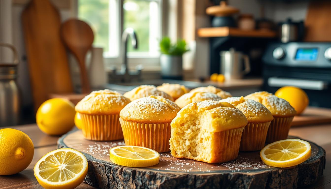 Tangy Lemon Bliss Muffins