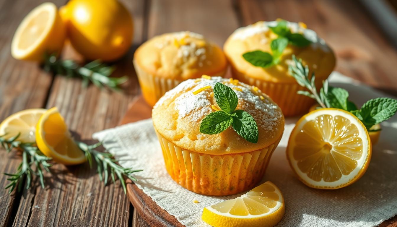 Zesty Lemon Morning Muffins