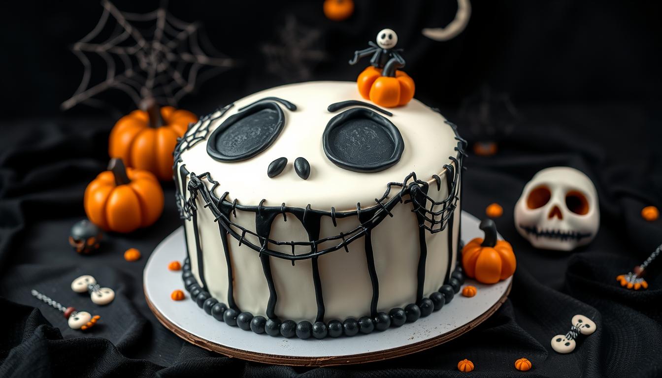 Jack Skellington Cake