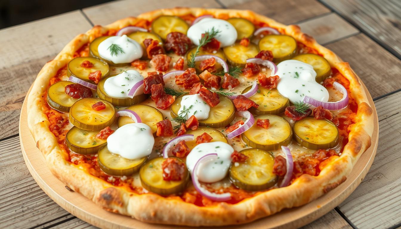 Pickle Pie Pizza: A Boldly Briny Bite!