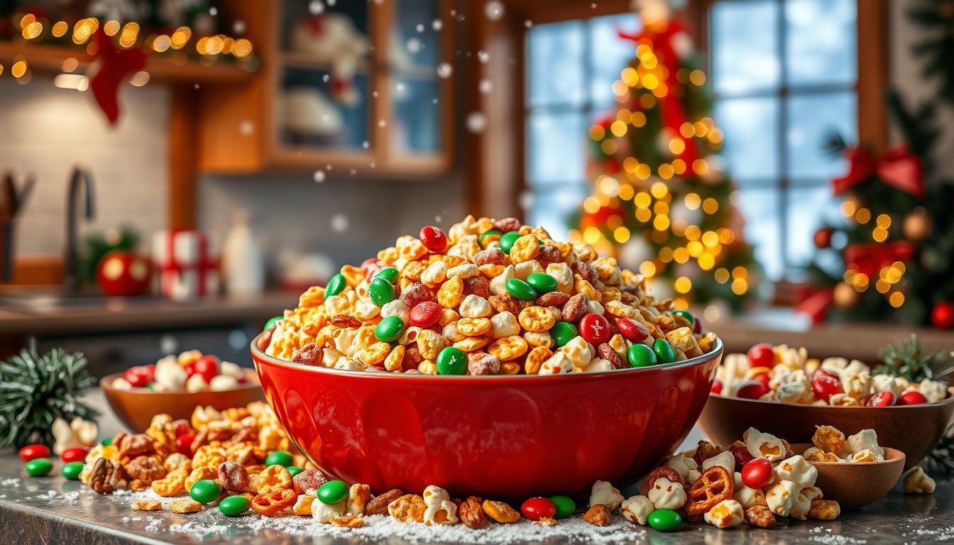 Holiday Chex Mix Extravaganza