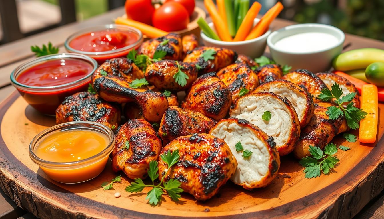 "Perfect Grilled Chicken Bites"